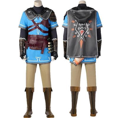 The Legend of Zelda: Tears of the Kingdom Link Anime Cosplay Costume Outfits Cosplay Suits Masquerade Costume For Men's Women's Adults'