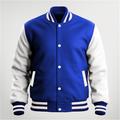 Men's Bomber Jacket Sport Coat Varsity Jacket Outdoor Daily Wear Pocket Spring Fall Color Block Fashion Streetwear Stand Collar Regular Black Wine Navy Blue Blue Red White Jacket