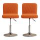 2 Pcs Stretch Bar Stool Cover Pub Counter Stool Chair Slipcover Square Swivel Barstool Chair Cover for Dining Room Cafe Seat Cover Protectors Non Slip with Elastic Bottom