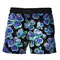 St Paddys St.Patrick's Day Shamrock Luck Men's Resort 3D Printed Board Shorts Swim Shorts Swim Trunks Pocket Drawstring with Mesh Lining Comfort Breathable Short Vacation Style Holiday Beach S TO 3XL