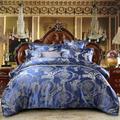 3Pc Satin Silk Duvet Cover Bedding Sets Comforter Cover with 1 Duvet Cover or Coverlet,2 Pillowcases for Double/Queen/King(1 Pillowcase for Twin/Single),Luxury style, dry and breathable fabric