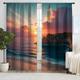 2 Panels Curtain Drapes Blackout Curtain For Living Room Bedroom Kitchen Window Treatments Thermal Insulated Room Darkening