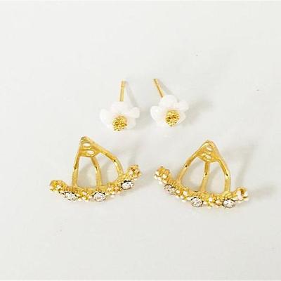 Women's Earrings Chic Modern Street Flower Earring / Gold / Silver / Fall / Winter / Spring