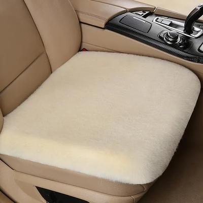 StarFire Car Seat Cushion, Winter Plush Rabbit Hair, Thickened Wool, Single Square Piece, Warm Seat Cushion