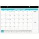 2024 Desk Calendar - 2024-2025 Wall-mounted Desk Calendar 18-month Calendar, Desk Calendar 2024, Jan 2024 - June 2025, 17 X 12