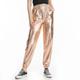 Women's Pants Cargo Pants Loose Pants Hip Hop Dance Costumes Spicy Girls Laser Holographic Shiny 1980s Silver Black Golden Pink Brown