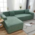 Stretch Sofa Cover Thick Velvet Sofa Covers Sectional Couch Cover L Shaped Sofa Case Armchair Chaise Lounge Case For Living Room