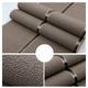 Modern 3D Thick Non-woven Imitation Deerskin Velvet Wallpaper Roll Non-self-adhesive Vertical Striped for Bedroom Living Room TV Background 1.73'(0.53m) x 32.8'(10m)