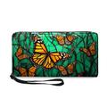 Women's Wallet Coin Purse Credit Card Holder Wallet PU Leather Shopping Daily Holiday Zipper Large Capacity Durable Butterfly Red Blue Green