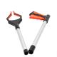 Foldable Gripper Extender Hand Tools Litter Reachers Pickers Collapsible Garbage Grabber Pick Up Tools Broom and Dustpan Set