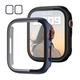 2 Pack Watch Case Compatible with Apple Watch Series 8 7 41mm 45mm / Series 6 5 4 SE 40mm 44mm / Series 3 2 1 38mm 42mm Scratch Resistant Dust Proof HD Clear Hard PC Watch Cover