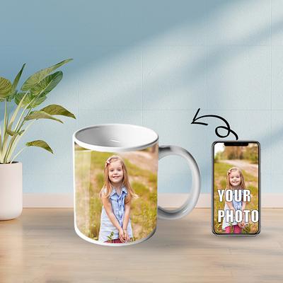 Personalized Photo Coffee Mug - Custom Mug Gift for Family Christmas Gift Mug Ceramic Mug 11oz