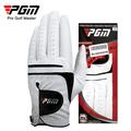 PGM Men's Golf Gloves Genuine Sheepskin PU Leather with Mark, Offering Excellent Grip, Breathability, and Durability for Golf Enthusiasts
