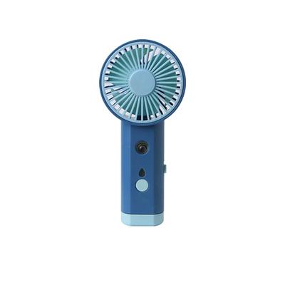 Mini Handheld Fan with Spray Function and 3 Adjustable Speeds Portable Makeup Cooling Fan USB Rechargeable Pocket Fan with Lanyard for Home Office and Outdoor Activities