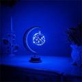 Enchanted Lunar Lamp LED Moon Lamp Kids Night Light Galaxy Lamp Hanging Moon Lamp Magic Moon Night Light Remembrance Gift for Home Decorations (Moon Lamp)