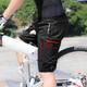 Men's Cycling MTB Shorts Bike Shorts Bike Shorts Baggy Shorts Mountain Bike MTB Road Bike Cycling Sports Breathable Quick Dry Lightweight Reflective Strips Black with red Black Clothing Apparel Bike