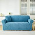 Stretch Slipcover Sectional Sofa Cover Solid Color Washable Furniture Protector for Kids, Pets Fit for Armchair/Loveseat/3 Seater/4 Seater/L Shape Sofa