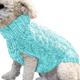 Dog Coat,Nmch Small Dog Sweaterss Knitted Pet Cat Dog Sweaters Warm Dog Sweatshirt Dog Winter Clothes Kitten Puppy Turtleneck Dog Sweaters(Blue,L)