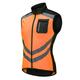 WOSAWE Men's Cycling Vest High Visibility Bike Vest Gilet Windbreaker Sleeveless Jersey Mountain Bike MTB Road Bike Cycling Navy Black Green Windproof Reflective Back Pocket Sports Clothing Apparel