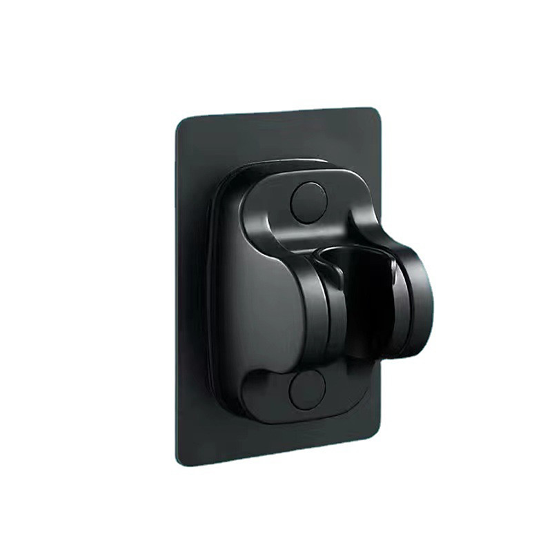 Shower Head Holder Wall Mount Adhesive Adjustable Handheld Shower Wand Holder No Drilling Wall Mount Bracket