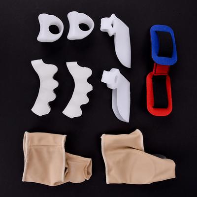 9 Piecse Soft Silicone Gel Toe Separator Hallux Valgus Bunion Spacers 0verlapping Toes Corrector Bunion Corrector Orthotics Pain Relief Foot Care