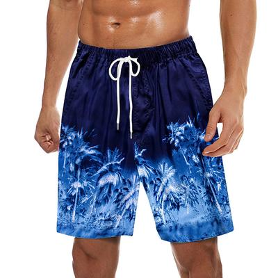 men's swim trunks quick dry beach board shorts drawstring lightweight with elastic waist and pockets