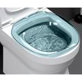 1pc, Sitz Bath, Sitz Bath For Hemorrhoids, Sitz Bath For Toilet Seat, Sitz Bath For Postpartum Care, Sits Bath Kit For Women, Wider Seating Area, Deeper Bowl