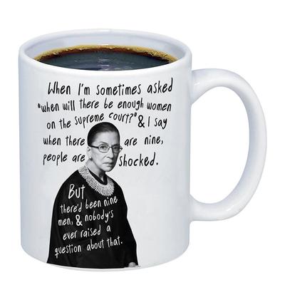 11oz RBG Dissent Mug Ruth Bader Ginsburg Coffee Mug Law Friend Birthday Gift Mug Girl Friends Gift Mug