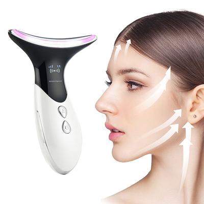 Skin Rejuvenation Neck Beauty Device for Face And Neck, Facial Lifting Neck Massager Heating Rejuvenation, LED Photon Tighten Skin Anti Wrinkles