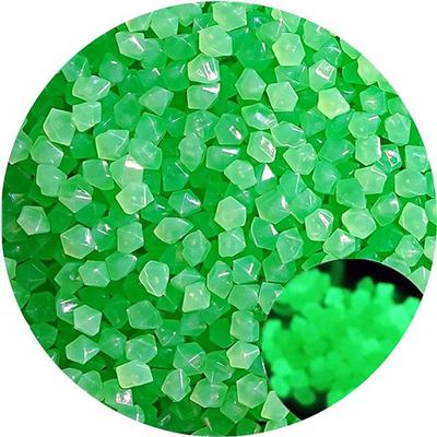 500PCS Garden Decoration Pebbles, Glow in The Dark Luminous Stones, Decorative Pebbles for Outdoor, Fish Tank, and Aquarium Decor