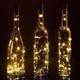 LED Bottle String Lights Cork Shaped Outdoor Wedding Decoration 2M LED Night Starry Light 30pcs 12pcs 10pcs Copper Wire Stopper Wine Bottle Lamp Wedding Party Christmas Decoration