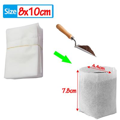 Biodegradable Nonwoven Fabric Nursery Plant Grow Bags Seedling Growing Planter Planting Pots Garden Eco-Friendly Ventilate Bag