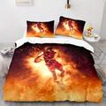 3Pcs/2Pcs Basketball Print Duvet Cover Set Bedding Sets Comforter Cover with Soft Lightweight Microfiber