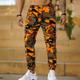 Men's Cargo Pants Cargo Trousers Joggers Camo Pants Pocket Camouflage Comfort Breathable Outdoor Daily Going out Cotton Blend Fashion Casual White Red