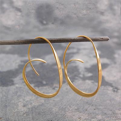 Women's Earrings Chic Modern Street Geometry Earring / Gold / Silver / Fall / Winter / Spring