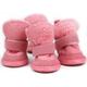 Mesh Dog Shoes Pet Boots, Breathable Dog Shoes for Small Doggy, Waterproof Pet Sandals with Anti-Slip Sole and Zipper Closure, Durable Pet Paw Protector for Hot Pavement