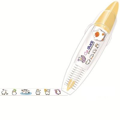 Novelty Cute Cartoon Correction Tape Pen Kawaii Stationery Masking Tape School Supplies DIY Scrapbooking Stickers Diary Decor Tape(Multi-Color)