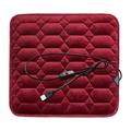 Heated Seat Cushion For Car Light Portable USB Seat Pad For Hips Universal 5V USB Heating Chair Mat For Driving Office Chair