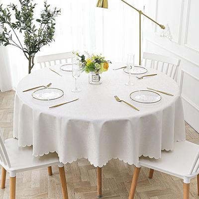 Round Table Cloth Vinyl Tablecloth Wipe Clean Spring Tablecloth Oilcloth Farmhouse Outdoor Picnic Cloth Table Cover For Wedding Dining