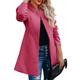 Women's Blazer Open Front Formal Business Office Blazer Suit Spring Jacket Casual Daily Wear with Pockets