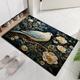 Animal Bird Floral Doormat Floor Mats Washable Rugs Kitchen Mat Non-Slip Oil Proof Rug Indoor Outdoor Mat Bedroom Decor Bathroom Mat Entrance Rug