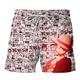 One Piece Monkey D. Luffy Portgas D. Ace Beach Shorts Board Shorts Back To School Anime Harajuku Graphic Kawaii Shorts For Couple's Men's Women's Adults' Hot Stamping