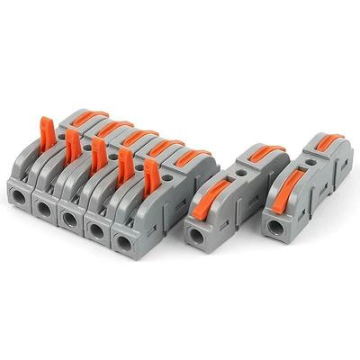 20Pcs Quick Wire Connection Terminal SPL-1 Splicing Conductor Compact Fast Cable Wire Connection Conductor Terminal Block
