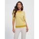 Wool Blend Braided Crew Neck Sweater Jumper