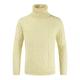 Men's Pullover Sweater Jumper Turtleneck Sweater Fall Sweater Jumper Cable Knit Knit Regular Knitted Plain Turtleneck Modern Contemporary Work Daily Wear Clothing Apparel Winter White Yellow S M L