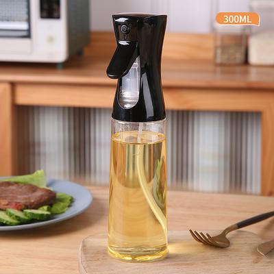 1pc, Baking Oil Sprayer Bottle, Cooking Oil Dispenser, 200ML/300Ml PET Material Oil Sprayer, Air Fryer Spray Bottle,Kitchen Baking Supplies,Canola Oil Sprayer, Salad, Making, Baking, Frying, Grilling,