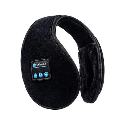 Bluetooth Earmuffs Headphones Unisex Foldable Ear Warmers Bluetooth 4.2 Wireless Music Earmuffs Headsets with Microphone for Winter Outdoor Father's Day Gifts