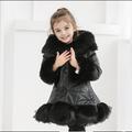 Kids Girls' Faux Fur Coat Solid Color Daily Zipper School Coat Outerwear 2-12 Years Winter Light Blue Black Pink