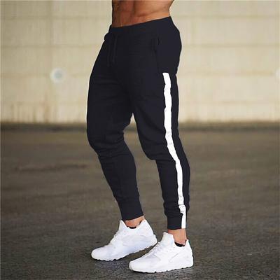 Men's Sweatpants Joggers Trousers Patchwork Drawstring Elastic Waist Color Block Comfort Breathable Casual Daily Holiday Sports Fashion ArmyGreen Black