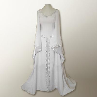 Medieval Renaissance Cocktail Dress Prom Dress Ren Faire Viking Outlander Elven Women's Celtic Fantasy Royal Halloween Carnival Masquerade Party LARP Ren Faire Adults' Dress